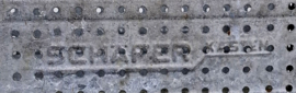 IJzeren magazijnkrat – Schaper