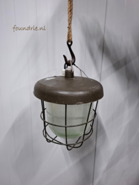 Industriële Fabriekslamp Bully – Vintage Kooilamp
