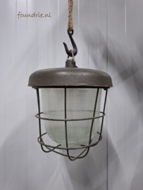 Industriële Fabriekslamp Bully – Vintage Kooilamp
