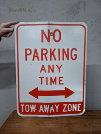 Amerikaans verkeersbord – No Parking