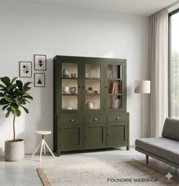 Buffetkast Olijf groen