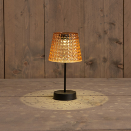 Solar Tafellamp - Amber - 26 cm