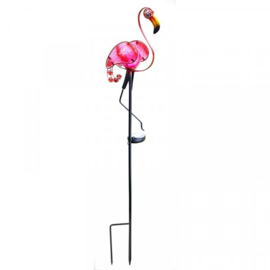 Solar Flamingo - Tuinsteker - 90 cm