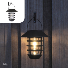 Solar Wandlamp Beehive - Inclusief wandhaak - 17 cm