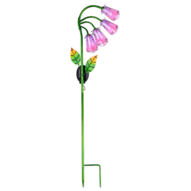Fingerhut - Solar Gartenstecker - Solar Blume