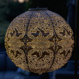Solar Lampion - Marrakesh Taupe - 30 cm