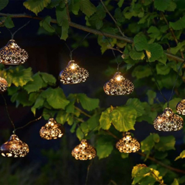 Solar Lichtsnoer - Maroc Lantern - 10 Hanglampjes