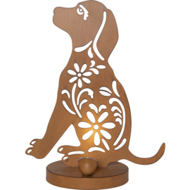 Solar Hond - Roestlook - 33 cm