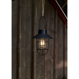 Solar Hanglamp Cage - Zwart - 21 cm