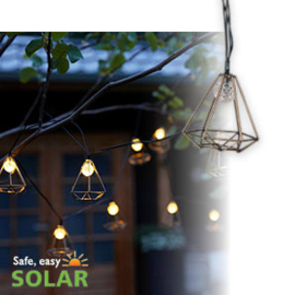 Solar-Lichterkette – Sousse – 10 Hängelampen
