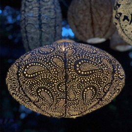 Solar Lampion - Paisley Taupe - 40 cm
