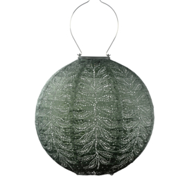 Solar Lampion Round - Folia Sage Green - 30 cm