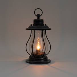 Solar Lantaarn Vintage met Vlameffect 31 cm