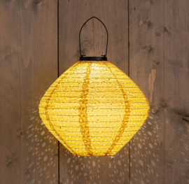 Solar Lampion – Marrakesch-Ocker – 29 x 25 cm