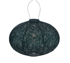 Solar Lampion - Paisley Green - 40 cm