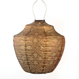 Solar Lampion Crown - Topaze Gold - 40 cm