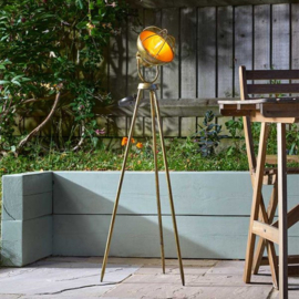 Trisol Limelight - Trépied Rétro - Lampe d'extérieur debout 104 cm