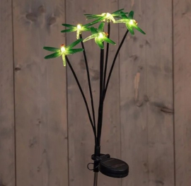 Solar Tuinsteker - 6 Libelles - 69 cm