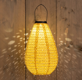 Solar Lampion - Marrakesh Oker - 29x20 cm