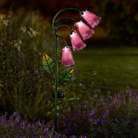 Fingerhut - Solar Gartenstecker - Solar Blume