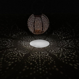 Solar Lampion - Sashiko Copper - 20 cm