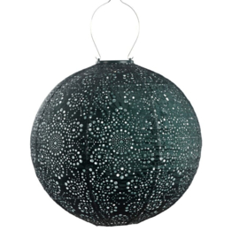 Solar Lampion Round - Fiore Green - 40 cm