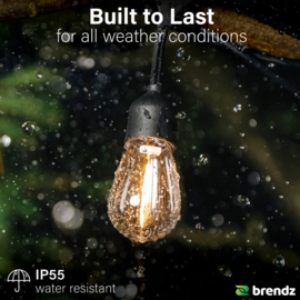 Solar Lichtsnoer Djerba Filament – 15 LED’s