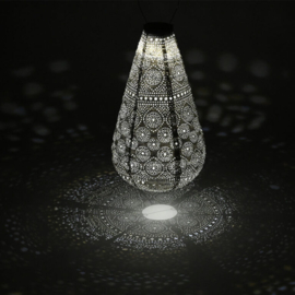 Solar Lampion - Spectare Silver - 28 cm