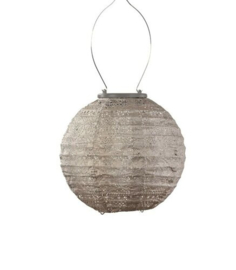 Solar Lampion Round - Spectare Light Taupe - 20 cm
