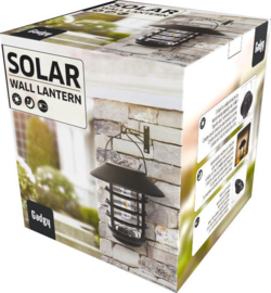 Solar Wandlamp Beehive - Inclusief wandhaak - 17 cm