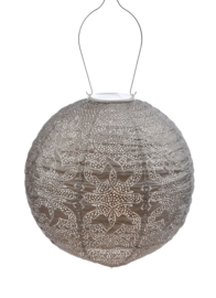 Solar Lampion - Marrakesh Taupe - 30 cm