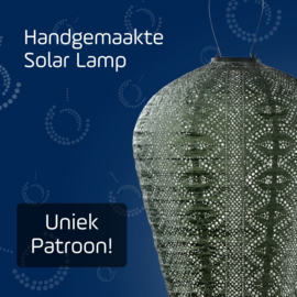 Solar Lampion XL - Lace Sage Green - 50 cm