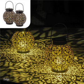 Solar Lantaarns Oriental Rond - Set van 2 - 15 cm