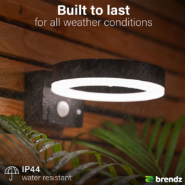 Solar Wandlamp Malabo met Bewegingssensor – 600 Lumen