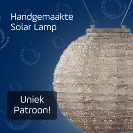Solar Lampion Round - Spectare Light Taupe - 20 cm