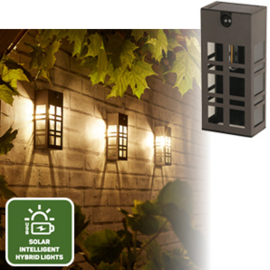 Solar wandlamp met sensor - Oregon - 50 Lumen