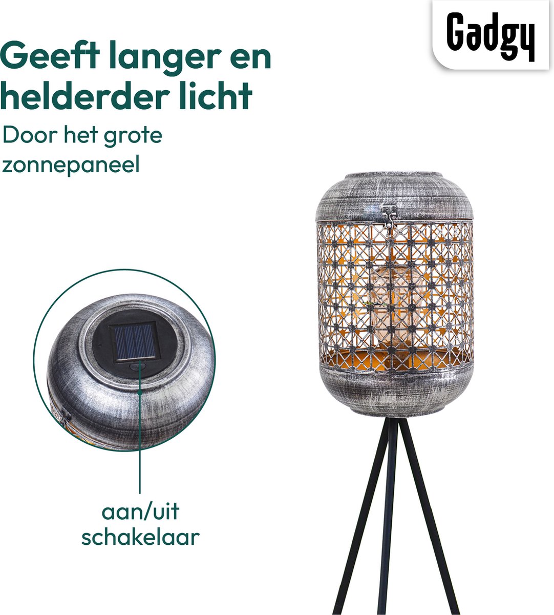 Solar Tripod Metaal – 92 cm