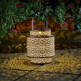 Lanterne Tanger - Lampe à Poser Solaire 23 cm