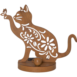 Solar Kat - Roestlook - 30 cm