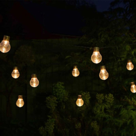 Festoon Lights - 20 Hanglampjes - Solar Lichtsnoer