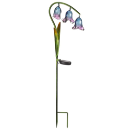Glockenblume - Solar Gartenstecker - Solar Blume