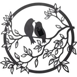 Solar Wandlamp - Love Birds - 40 cm