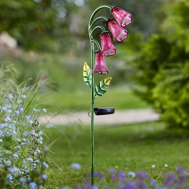 Fingerhut - Solar Gartenstecker - Solar Blume, Solar Blumen