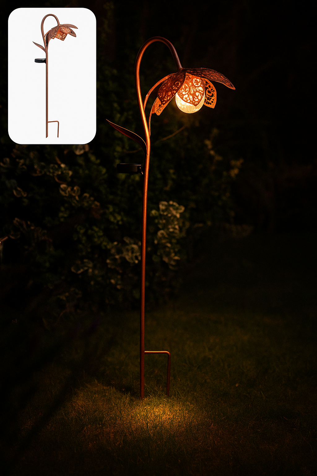 Solar bloem voor buiten