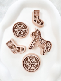 Christmas nordic horse