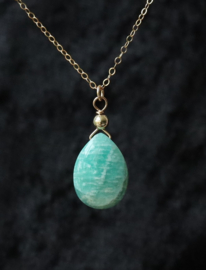Amazoniet hanger ketting