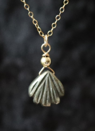 Pyriet 14k gold filled gouden schelpvorm hanger ketting