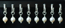 Zoetwaterparel 14k gold filled gouden of 925 zilveren oorbellen