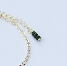 Koraal armband gold plated