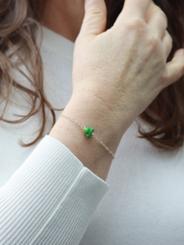 Koraal armband gold plated